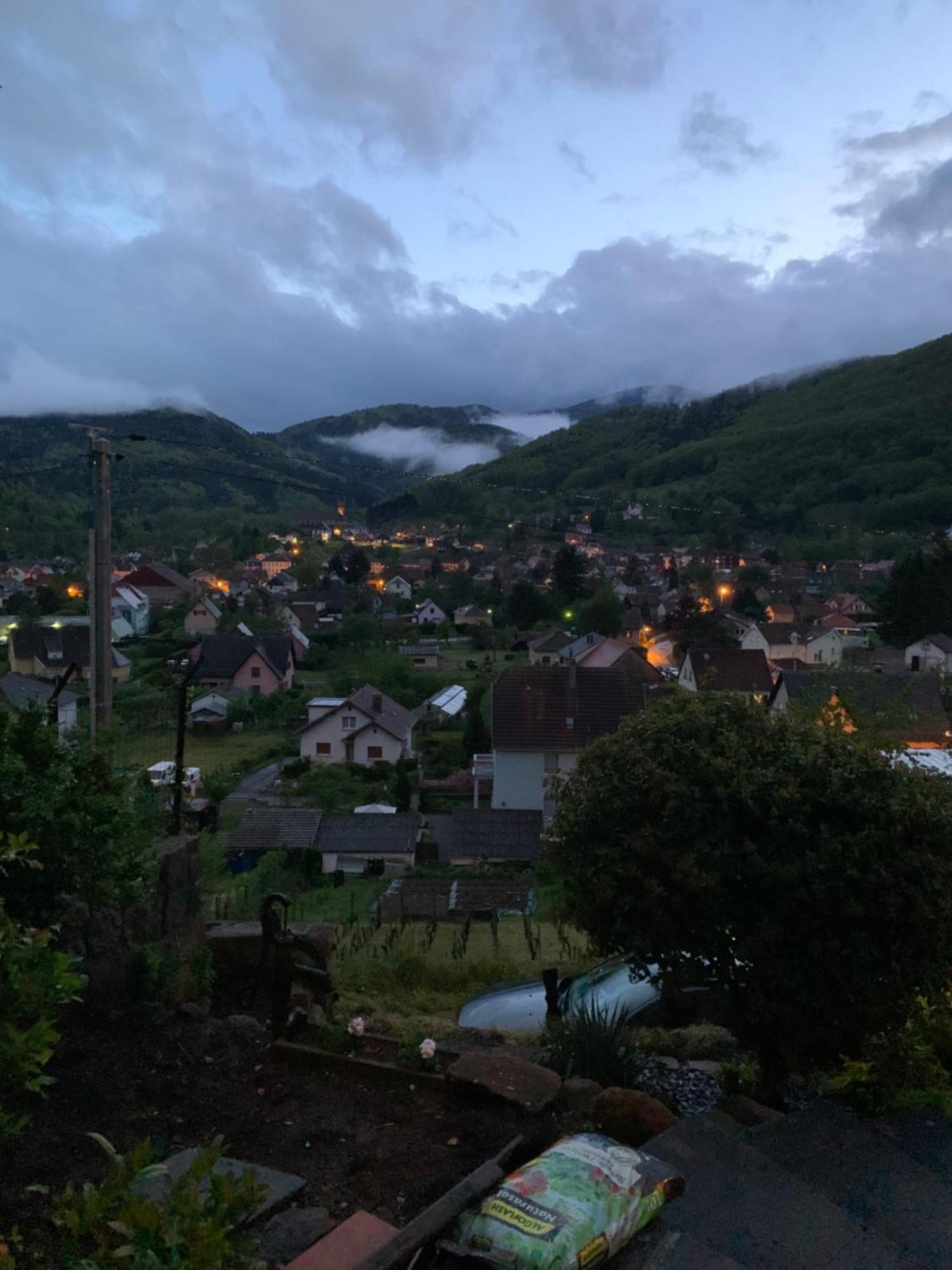 Au Reposoir - Vue Sur La Montagne Apartamento Buhl Exterior foto